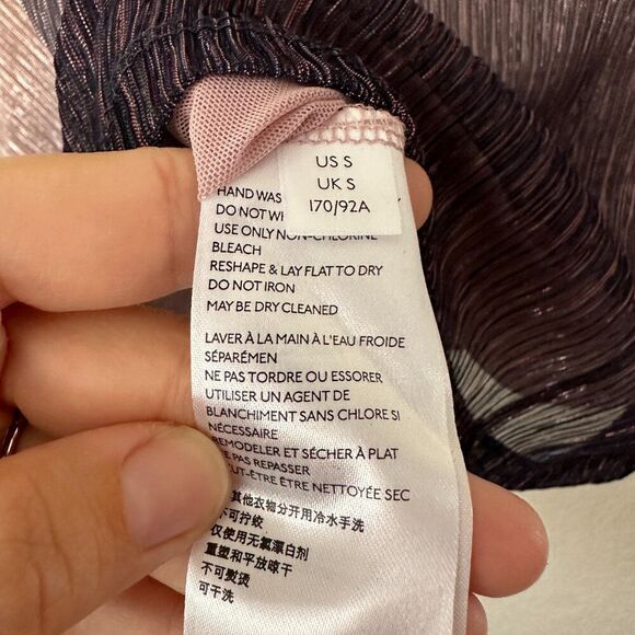 Anthropologie Serena Ombre Top Pink S - Picture 9 of 11